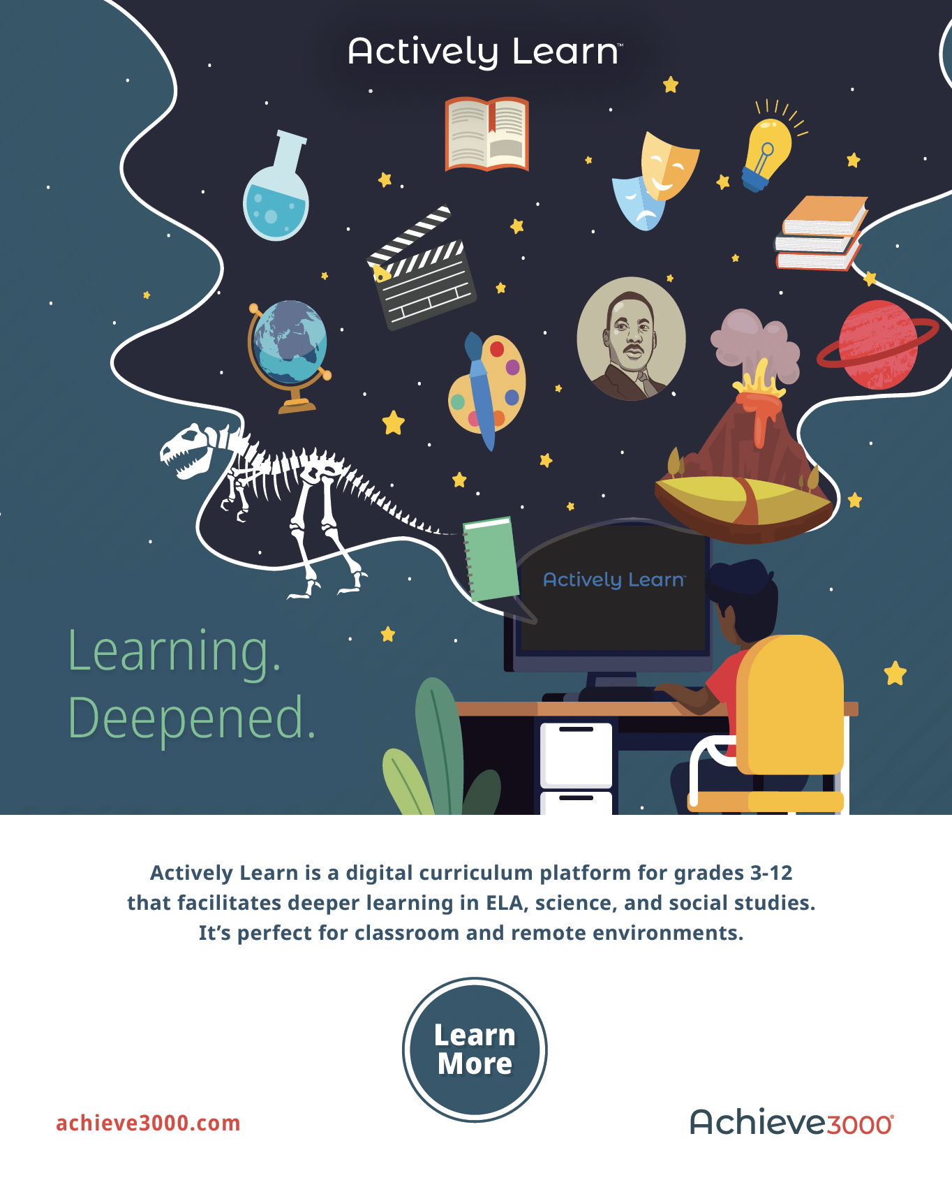 Actively Learn campaign ad