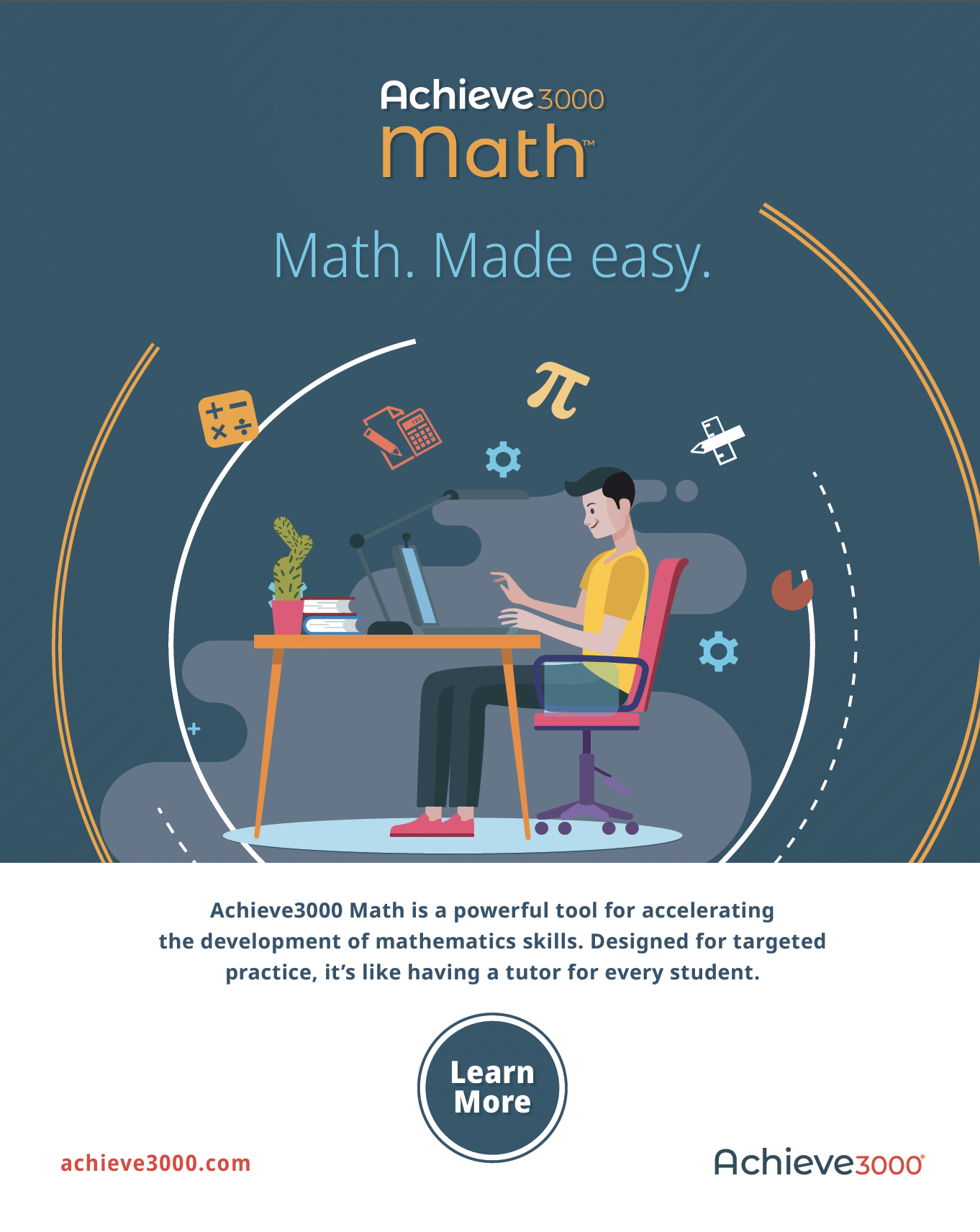 Achieve3000 Math campaign ad