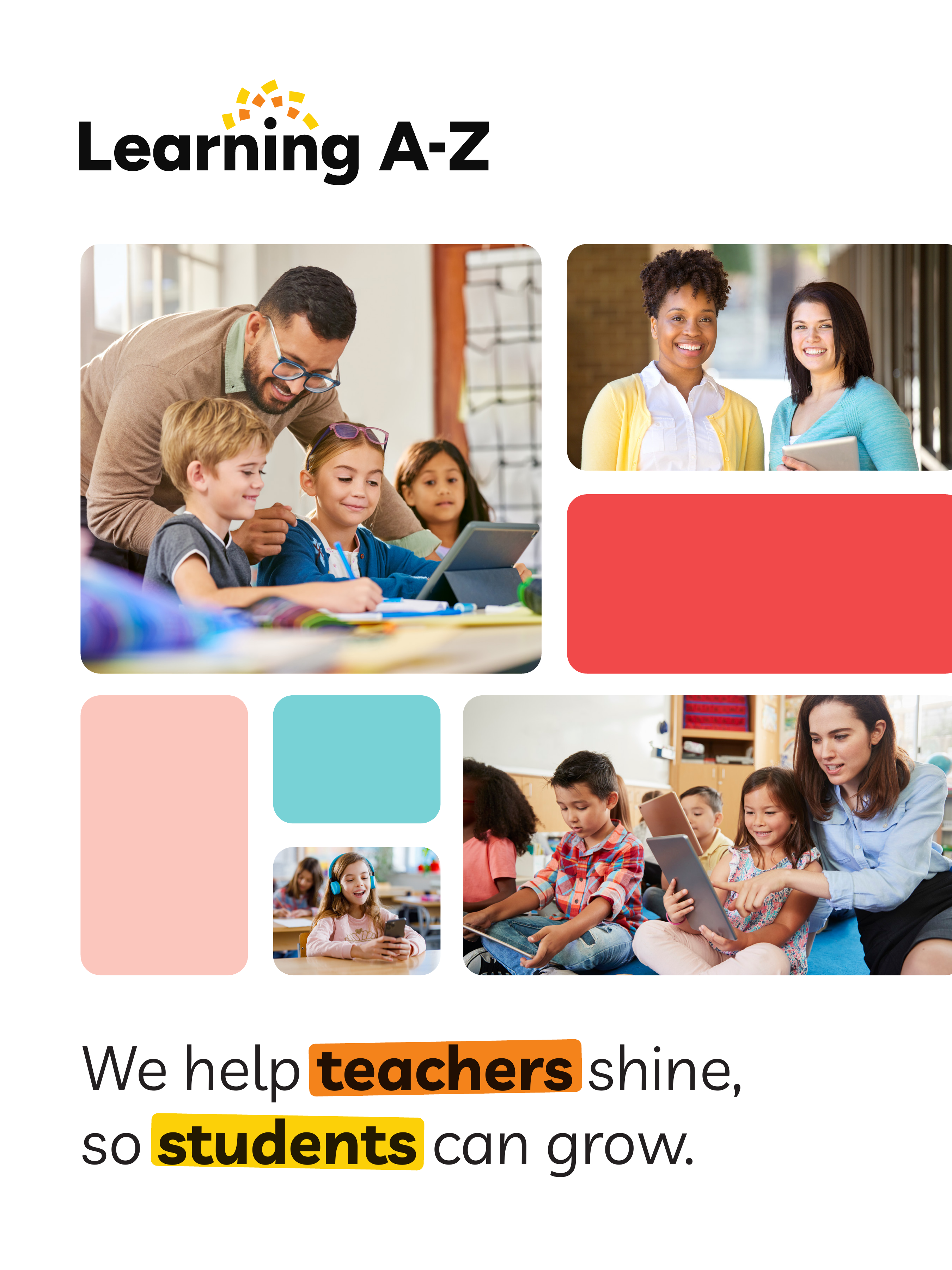 Learning A-Z event folder — interior design